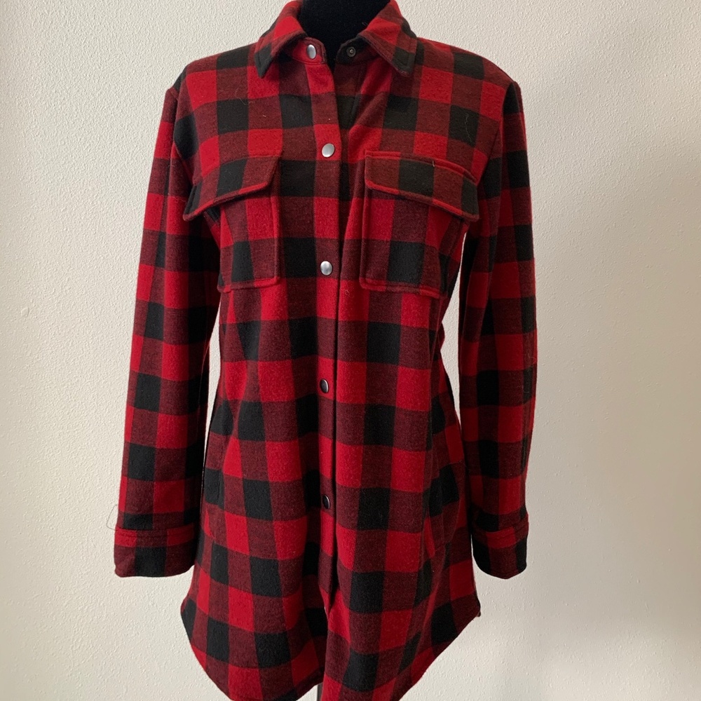 BB DAKOTA PLAID SHIRT DRESS